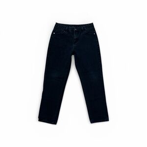 Classic Black Straight Leg Jeans